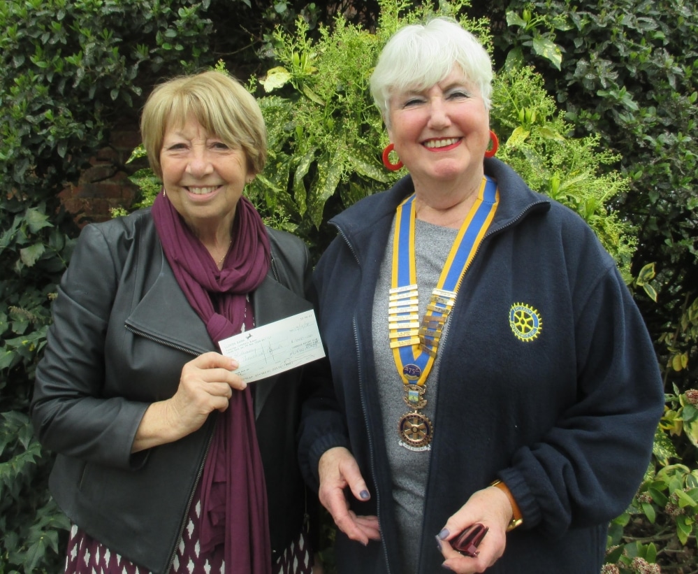 Tonbridge Rotary reaches out to help Slide Away charity's bereaved children